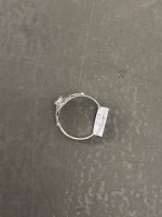 Silver and Gold Amethyst Ring - 3