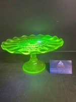 Yellow Uranium Cake Stand