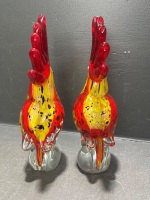 2 x Glass Birds - 3