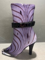 Hand Blown Shoe Figure - 2