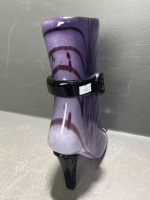 Hand Blown Shoe Figure - 3