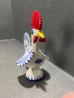 Signed Portugal Rooster Figure - 2