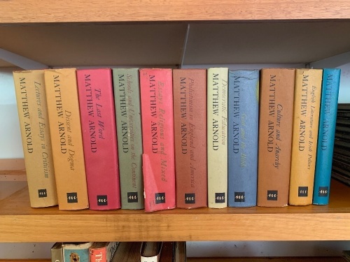 Collection of 11 Matthew Arnold Essay Books