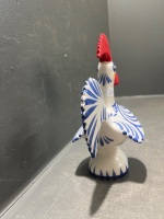Signed Portugal Rooster Figure - 3