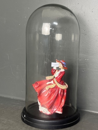 Glass Dome - Incs Figurine