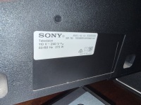 SONY 85in television with swivel stand - 2