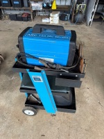 WELDCORP 140amp arc welder on trolley