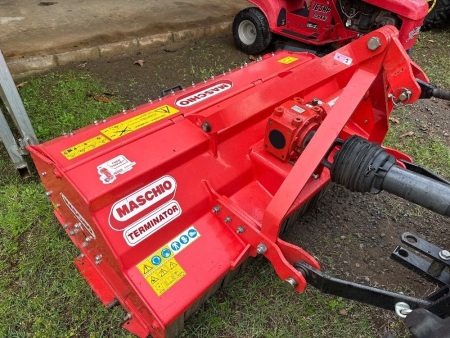 MASCHIO Terminator 140 - 3PL - PTO drive mulcher mower - 1.4m cut - bottom links 750mm center to centre