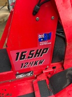 COX 16.5HP ride on lawnmower - Model no. A15713A - 3