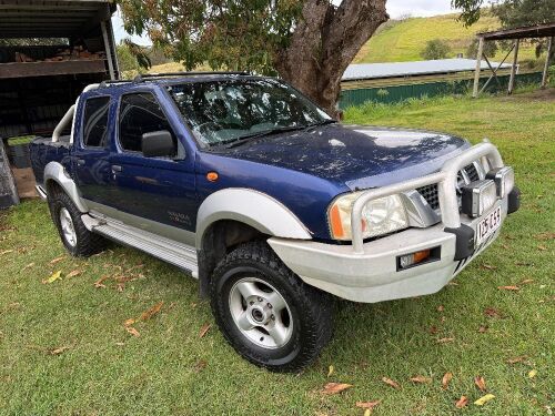 2003 Nissan Navara 4WD Dual Cab Utility