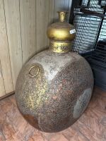 Vintage Tibetan or Indian copper and tin vase - 2