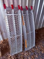 Pair of Rough Country S Bend aluminium folding ramps - 2