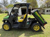JOHN DEERE XUV865M Gator Utility Vehicle with poly tipper tray - 3-seater - 10