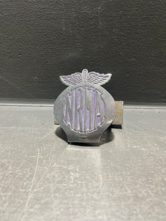 Vintage NRMA Car Hood Ornament Badge