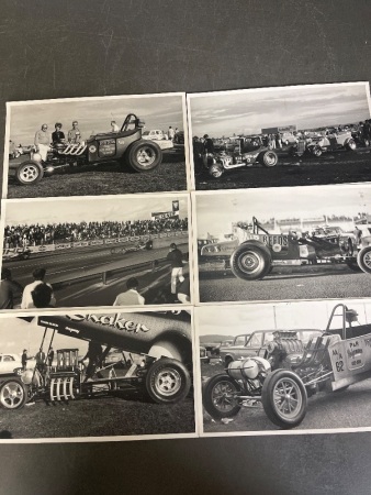 Lot of Vintage Genuine Mototracing Photographs