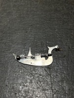 Sterling Silver Dragon Boat Brooch - 2