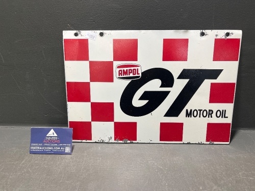 Ampol GT Products Rack Sign