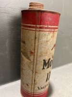 Mobil Oil Vacuum Oil Tin - Rare - 2