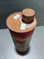 Mobil Oil Vacuum Oil Tin - Rare - 4