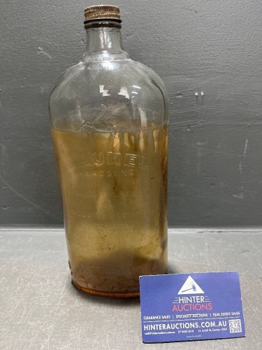 Laurel Kerosene Vacuum Oil Co. Embossed Bottle
