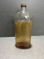 Laurel Kerosene Vacuum Oil Co. Embossed Bottle - 4