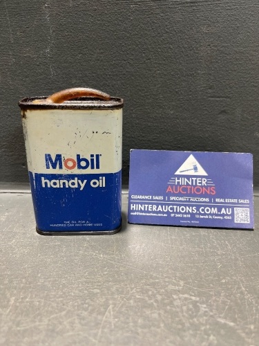 Mobil Oil Vintage Handy Oiler