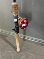 Ambassadeur Baitcaster on SHIMANO Cranx Nano 5-8kg with Braid Fishing Line - 2
