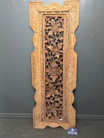 Decorative Thai Wooden Carving Panel