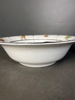 J and G Meakin Sol floral earthenware jug and plate - 3