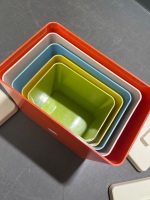 Graduating Plastic Kitchen Cannisters - 4