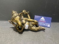 Brass Elephant Figurine