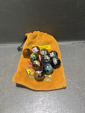 10 x Pokemon Marbles Set in Original Bag