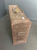 Military Lot of Ammo Boxes and Corrugated Container - Marked - 7