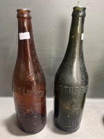 Assorted coloured beer bottles - 3
