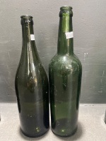 Assorted coloured beer bottles - 4