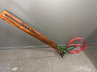 Manual garden cultivator restored - 2