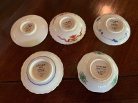 5 Small Japanese Porcelain Trinket Dishes - 3