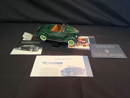 1936 Ford Deluxe Cabriolet (MIB) Franklin Mint