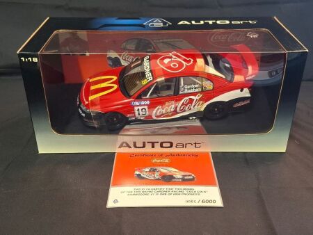 1999 Holden Commodore VT - #19 Wayne Gardner/Brabham - Coca Cola - FAI 1000 - 0004/6000 - AUTOart - A89963