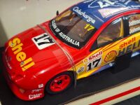 2000 Ford Falcon AU # 17 Dick Johnson/Steven Johnson - Queensland 500 SSC - 0004/4000 - Biante - B180101K - Certificate Signed Dick Johnson, Dick&rsquo;s Last V8 Supercar Race Drive, October 10th, 2000 - 2