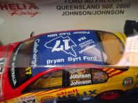 2000 Ford Falcon AU # 17 Dick Johnson/Steven Johnson - Queensland 500 SSC - 0004/4000 - Biante - B180101K - Certificate Signed Dick Johnson, Dick&rsquo;s Last V8 Supercar Race Drive, October 10th, 2000 - 4