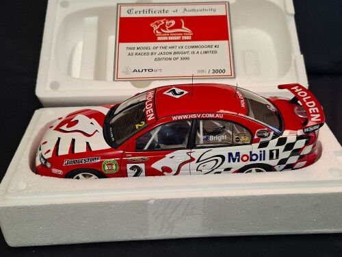 2002 Holden Commodore VX # 2 Jason Bright - HRT - ATCC - 0004/3000 - AUTOart - 80265