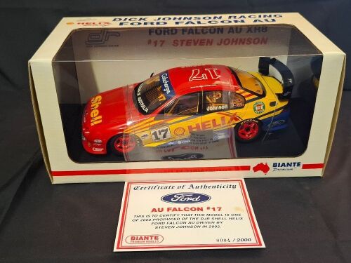 2002 Ford Falcon AU XR8 # 17 Steven Johnson - DJR - ATCC - 0004/2000 - Biante -B180101A