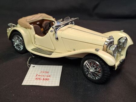 1938 Jaguar SS-100 - Franklin Mint - B11JJ56