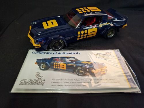 1982 Chevrolet Camaro Z28 # 9 Kevin Bartlett/Colin Bond - CH9 James Hardie 1000 - 3119/3500 - Classic Car - 18374 - Car Signed Kevin Bartlett @ Diecast Expo 2011