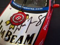 2007 Ford Falcon BF XR8 # 18 Will Davison - DJR Jim Beam ATCC - 0446/1000 - Classic Car 18294 - Car Signed Dick Johnson & Will Davison w/ Photos of Signing - 4