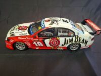 2007 Ford Falcon BF XR8 # 18 Will Davison - DJR Jim Beam ATCC - 0446/1000 - Classic Car 18294 - Car Signed Dick Johnson & Will Davison w/ Photos of Signing - 6