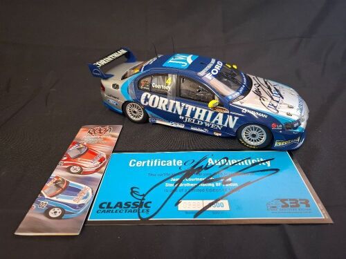2008 Ford Falcon BF XR8 # 11 James Courtney - SBR ATCC - 0988/1500 - Classic Car 18362 - Car & Certificate Signed James Courtney