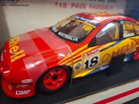 2001 Ford Falcon AU XR8 # 18 Paul Radisich - DJR SSC - 0199/3000 - Biante MB015 - Box labelled Paul Johnson 2001 - 2