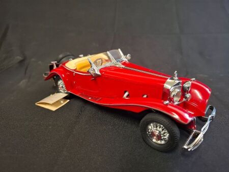 1935 Mercedes-Benz 500K Special Roadster - Red - Franklin Mint